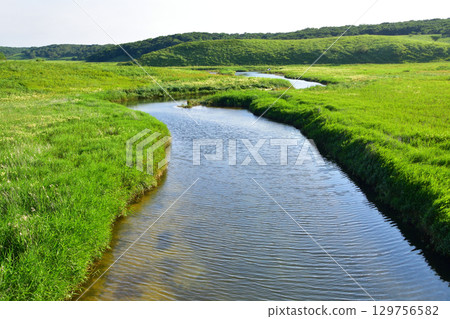 北海道根室市35號國道Sankotan橋至Nokkamap橋的風景 北海道根室市35號國道Sankotan橋至Nokkamap橋的風景 129756582