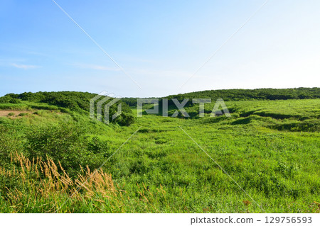 Scenery from Sankotan Bridge to Nokkamap Bridge on Route 35 in Nemuro City, Hokkaido Scenery from Sankotan Bridge to Nokkamap Bridge on Route 35 in Nemuro City, Hokkaido 129756593