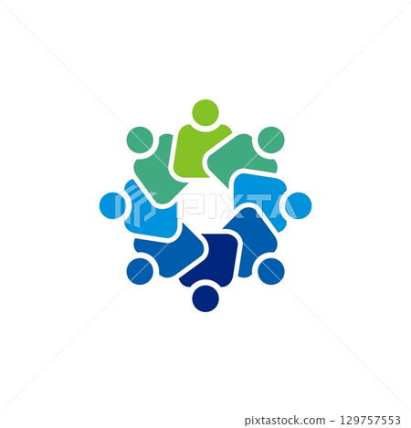 people concept Logo Template Illustration Design. Vector EPS 10. 129757553