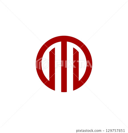 Red Line Stock Exchange Logo Template Illustration Design. Vector EPS 10. Red Line Stock Exchange Logo Template Illustration Design. Vector EPS 10. 129757851