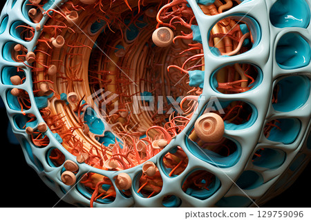 abstract biological background 129759096