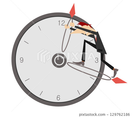 businessman, time, clock 129762186
