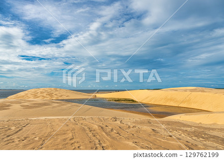 Dunas do Mouro at Ilha do Caju, Ilha das Canarias, Brazil. Delta do Parnaiba and Delta das Americas Dunas do Mouro at Ilha do Caju, Ilha das Canarias, Brazil. Delta do Parnaiba and Delta das Americas 129762199