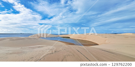 Dunas do Mouro at Ilha do Caju, Ilha das Canarias, Brazil. Delta do Parnaiba and Delta das Americas 129762200