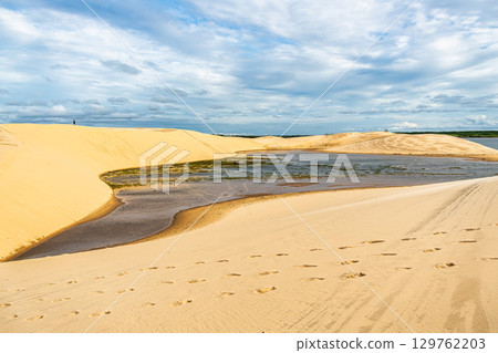 Dunas do Mouro at Ilha do Caju, Ilha das Canarias, Brazil. Delta do Parnaiba and Delta das Americas Dunas do Mouro at Ilha do Caju, Ilha das Canarias, Brazil. Delta do Parnaiba and Delta das Americas 129762203