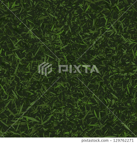 Camouflage green pattern with leaves, foliage, grass. 129762271