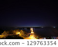 角島大橋夜景 夜景 2025⑮，山口縣 129763354