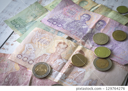 泰國貨幣：泰銖 129764276