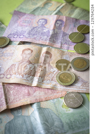 Thai currency: baht Thai currency: baht 129764284