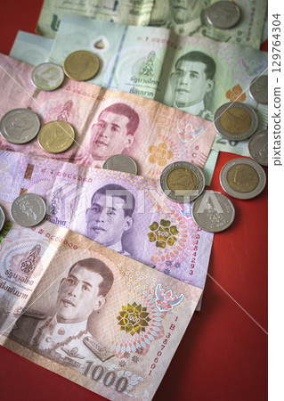 Thai currency: baht Thai currency: baht 129764304