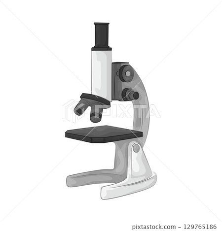 Illustration of Microscope  129765186