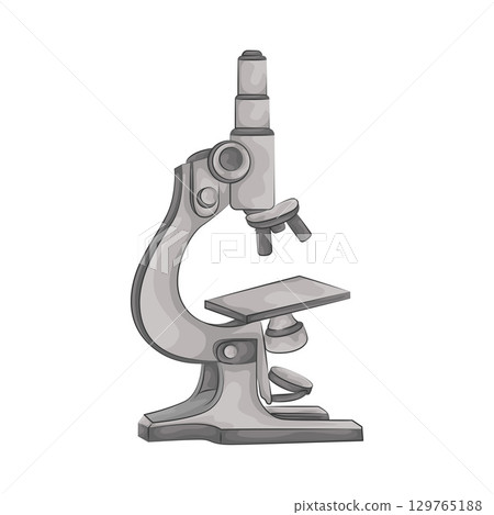Illustration of Microscope Illustration of Microscope 129765188