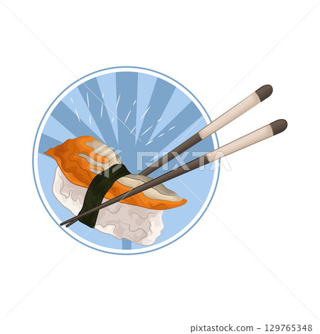 Illustration of Sushi Illustration of Sushi 129765348