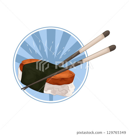 Illustration of Sushi 129765349