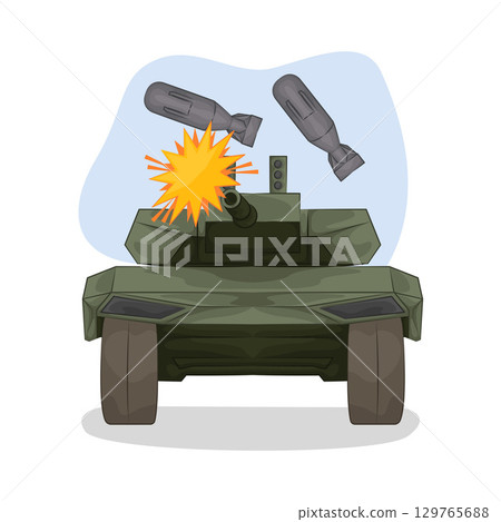 Illustration of Tank 129765688