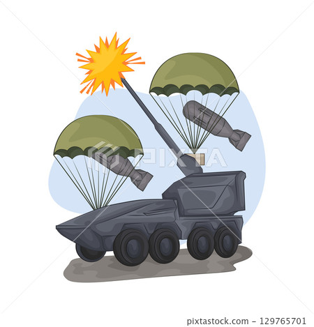 Illustration of Tank Illustration of Tank 129765701