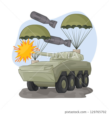Illustration of Tank Illustration of Tank 129765702