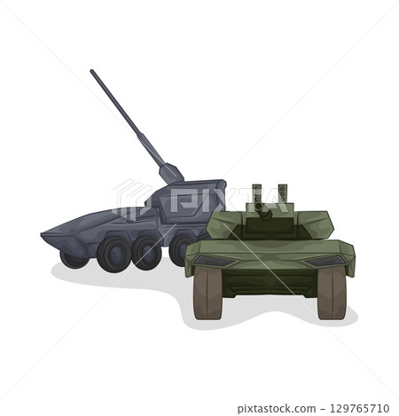 Illustration of Tank Illustration of Tank 129765710