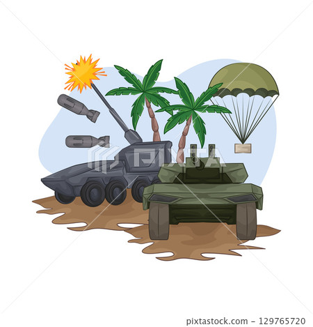 Illustration of Tank 129765720