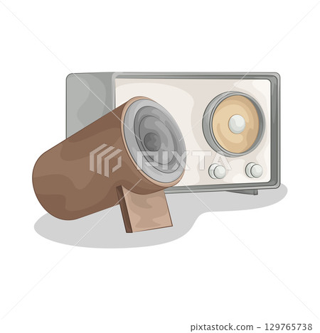 Illustration of Speaker Illustration of Speaker 129765738