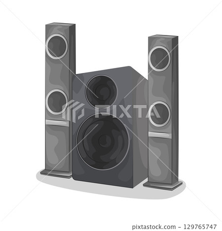 Illustration of Speaker Illustration of Speaker 129765747