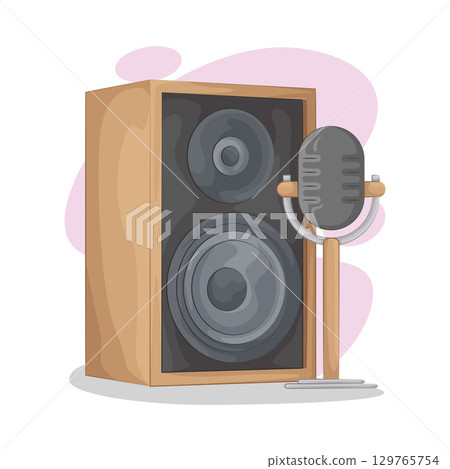 Illustration of Speaker  129765754