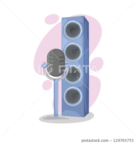 Illustration of Speaker  129765755