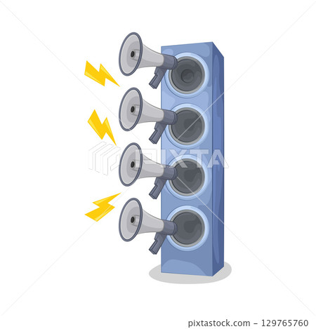 Illustration of Speaker  129765760