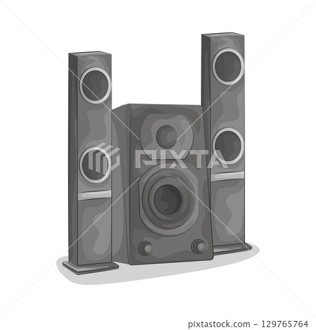 Illustration of Speaker Illustration of Speaker 129765764