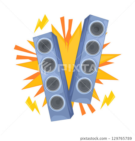 Illustration of Speaker  129765789