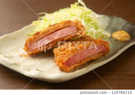 火腿肉餅 129766119