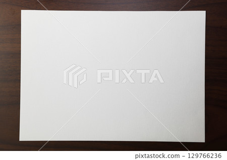 a piece of white paper a piece of white paper 129766236