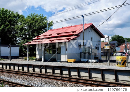 「美毛牛站」 昭和風情的車站建築 - 月台與車站建築 129766476