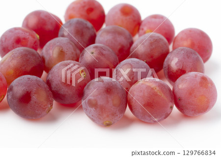 新鮮特拉華葡萄的特寫 129766834