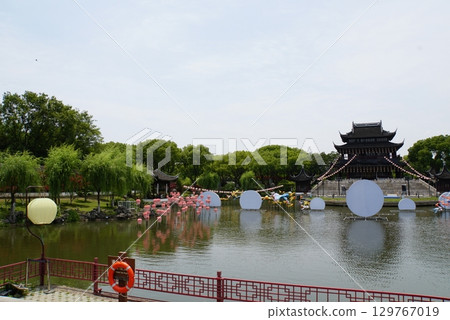 盤門,蘇州,中國 盤門,蘇州,中國 129767019