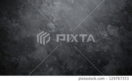 A textured surface of a dark grunge metal wall with an old concrete pattern 129767353