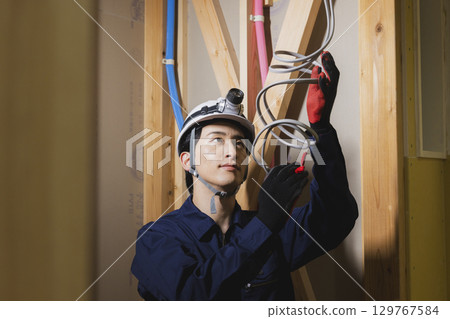 單元浴室佈線工程 單元浴室佈線工程 129767584