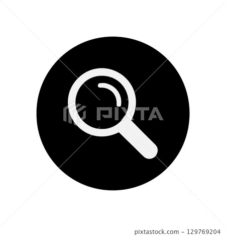 Icon shercing vectors design black and white color 129769204