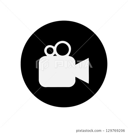 camera icon record photo and video camera icon record photo and video 129769206