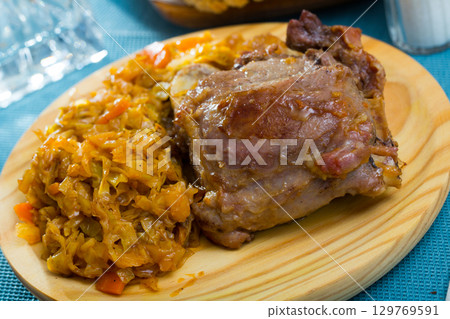 Spanish dish galtas al horno Spanish dish galtas al horno 129769591
