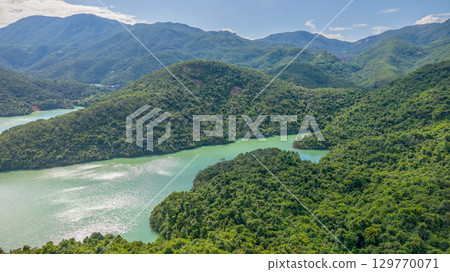 Aug 16 2025 Peaceful Tai Tam Tuk Reservoir Scenic View Aug 16 2025 Peaceful Tai Tam Tuk Reservoir Scenic View 129770071
