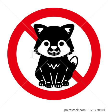 貉禁止標誌 129770401