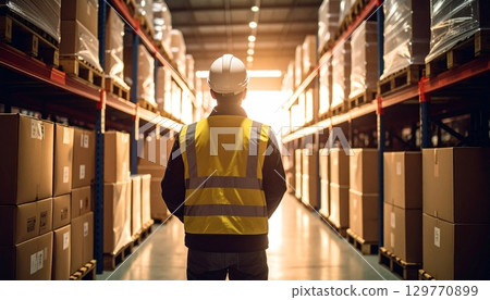 warehouse worker 129770899