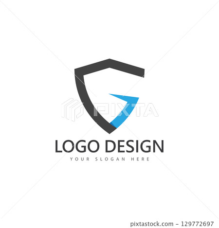 letter g shield protect guard logo design template icon vector illustration letter g shield protect guard logo design template icon vector illustration 129772697