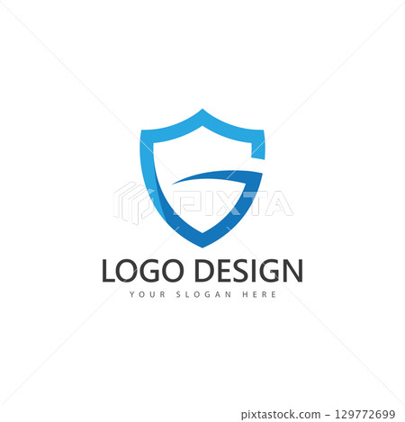 letter g shield protect guard logo design template icon vector illustration letter g shield protect guard logo design template icon vector illustration 129772699