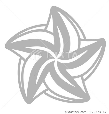 Gray Twisted Star 129773167