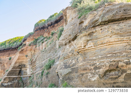 Choshi City, Chiba Prefecture - Famous tourist spot - Byobuura geological time boundary 129773838