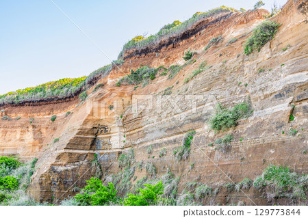Choshi City, Chiba Prefecture - Famous tourist spot - Byobuura geological time boundary 129773844