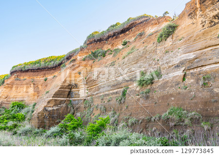 Choshi City, Chiba Prefecture - Famous tourist spot - Byobuura geological time boundary 129773845