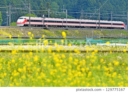 鐵路私營鐵路：東武日光線特急華嚴21號100系 129775167